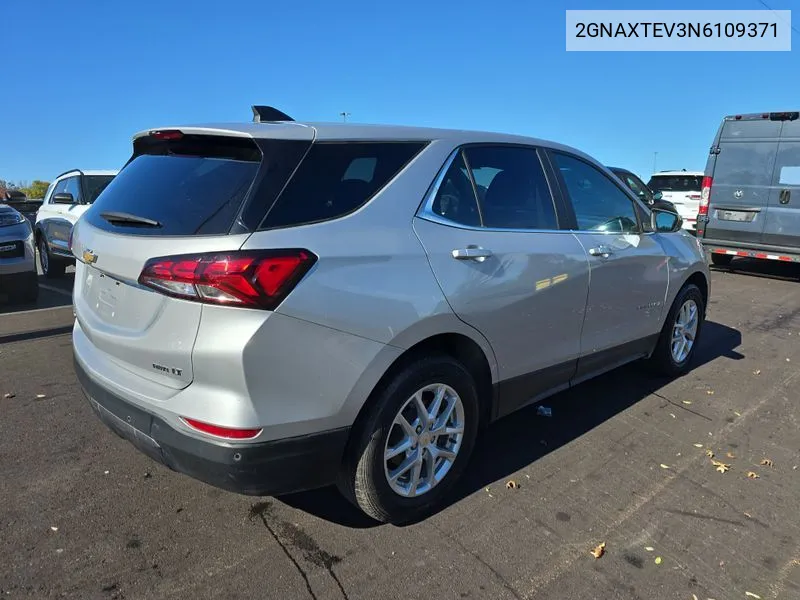 2022 Chevrolet Equinox Lt VIN: 2GNAXTEV3N6109371 Lot: 40718988