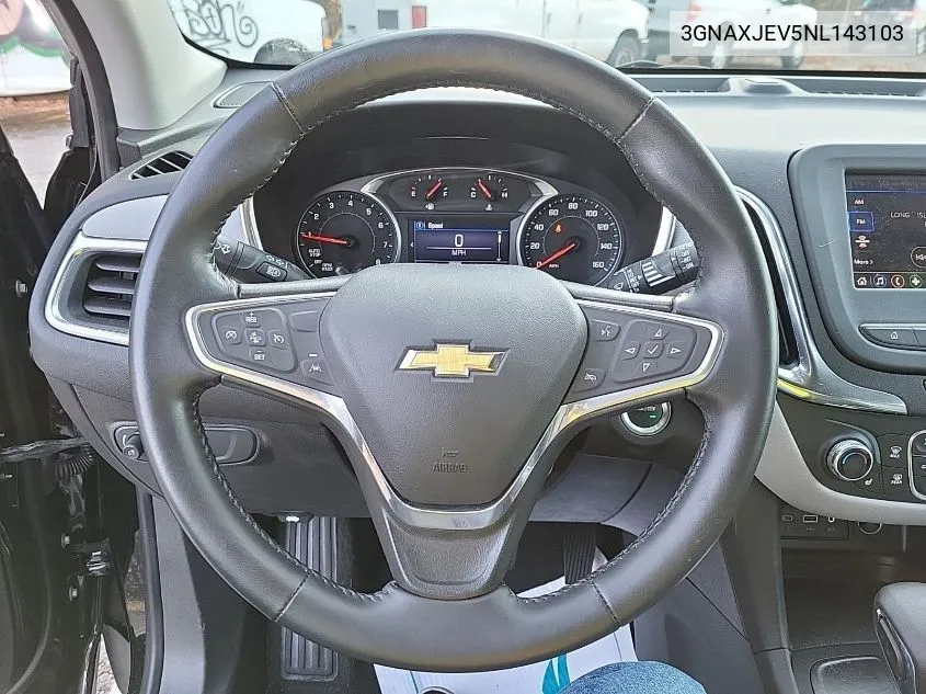 3GNAXJEV5NL143103 2022 Chevrolet Equinox Lt