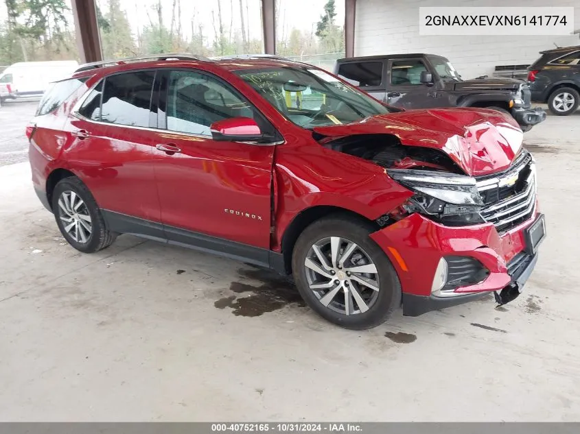 2022 Chevrolet Equinox Awd Premier VIN: 2GNAXXEVXN6141774 Lot: 40752165