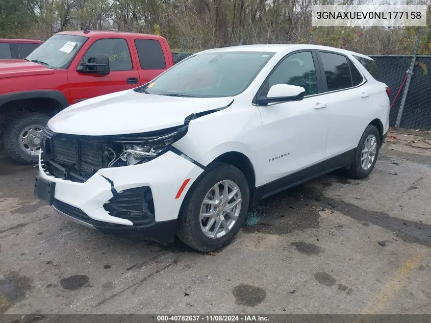 2022 Chevrolet Equinox Awd Lt VIN: 3GNAXUEV0NL177158 Lot: 40782637