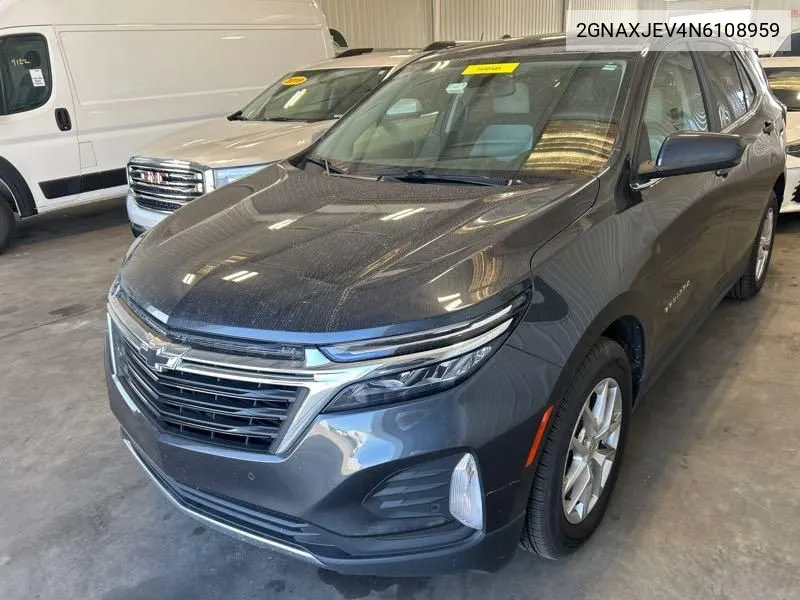 2022 Chevrolet Equinox Lt VIN: 2GNAXJEV4N6108959 Lot: 40795108