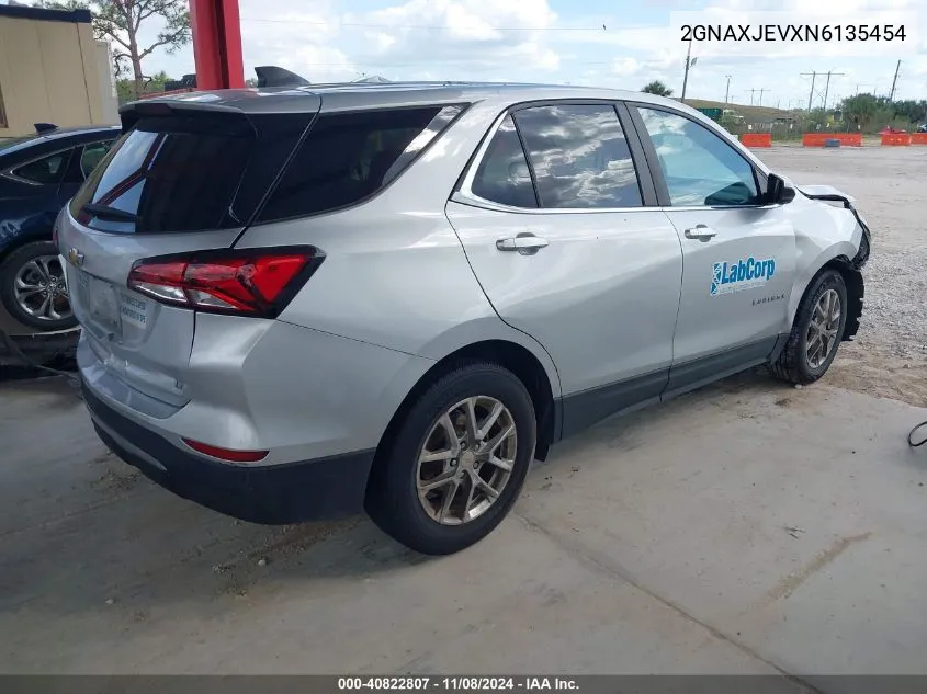 2022 Chevrolet Equinox Fwd 2Fl VIN: 2GNAXJEVXN6135454 Lot: 40822807