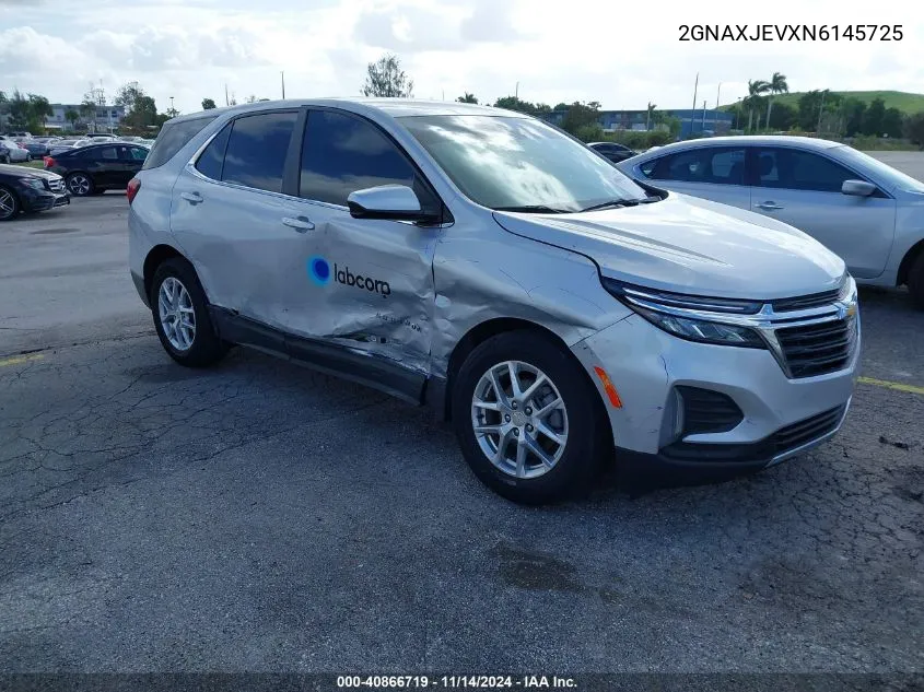 2022 Chevrolet Equinox Fwd 2Fl VIN: 2GNAXJEVXN6145725 Lot: 40866719