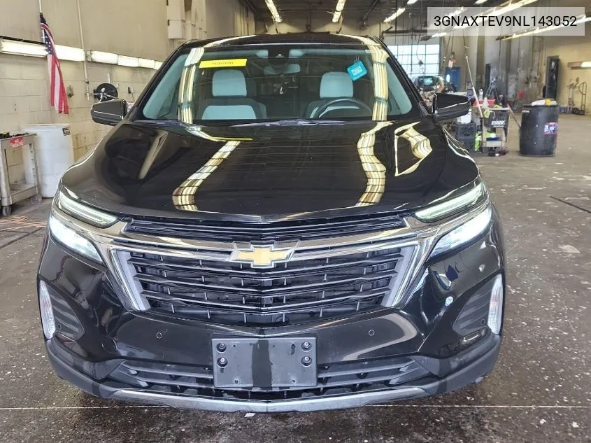 2022 Chevrolet Equinox Lt VIN: 3GNAXTEV9NL143052 Lot: 40876230