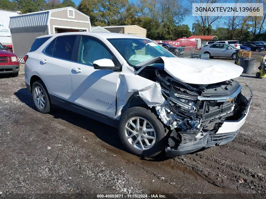 2022 Chevrolet Equinox Awd 2Fl VIN: 3GNAXTEV2NL139666 Lot: 40883871