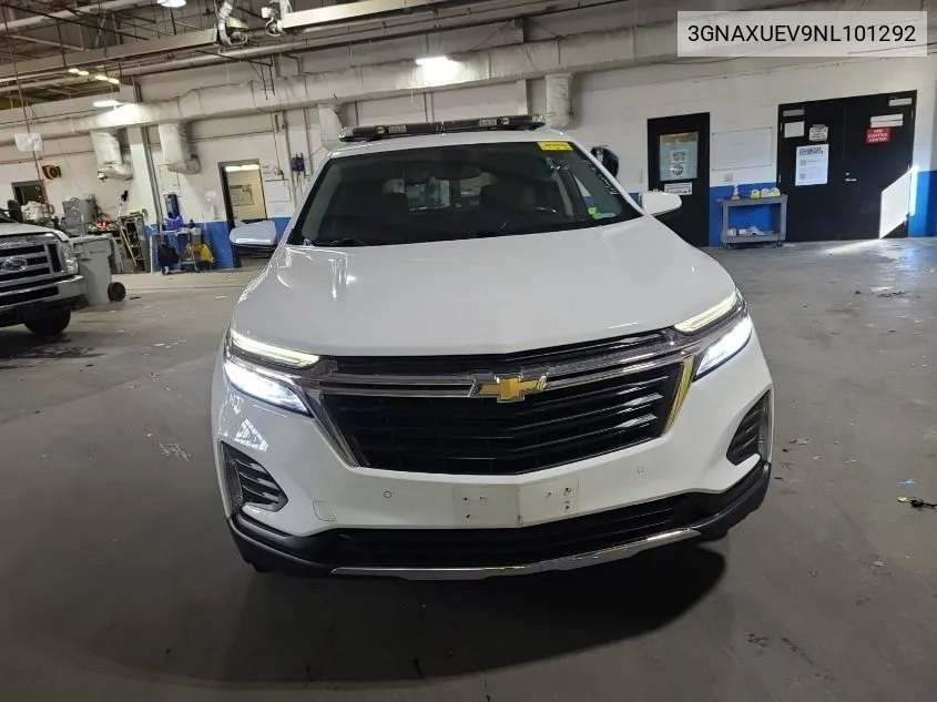 2022 Chevrolet Equinox Awd Lt VIN: 3GNAXUEV9NL101292 Lot: 40935772