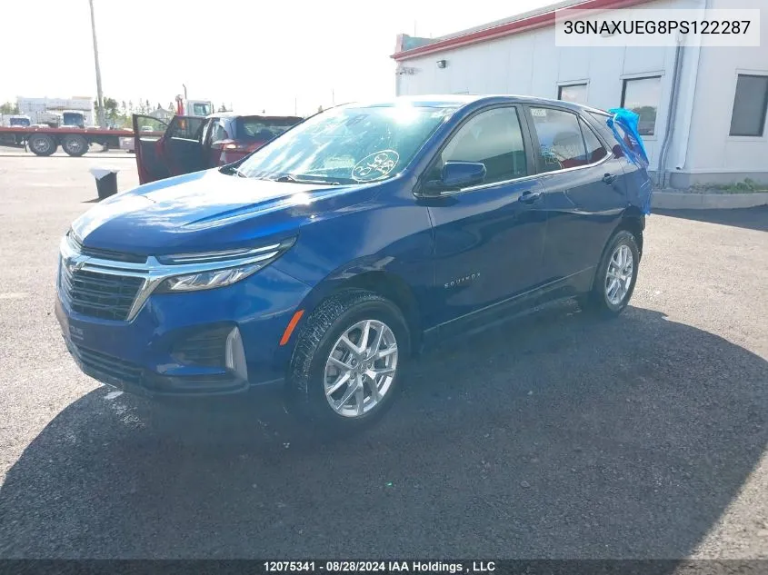 2023 Chevrolet Equinox VIN: 3GNAXUEG8PS122287 Lot: 12075341