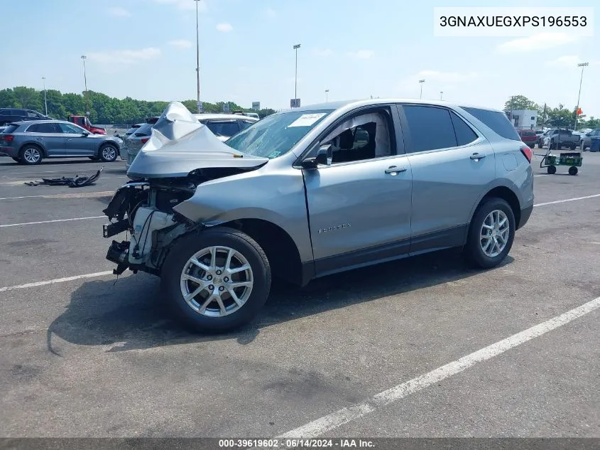 2023 Chevrolet Equinox Awd Lt VIN: 3GNAXUEGXPS196553 Lot: 39619602