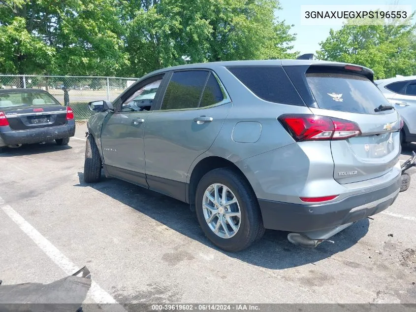 2023 Chevrolet Equinox Awd Lt VIN: 3GNAXUEGXPS196553 Lot: 39619602