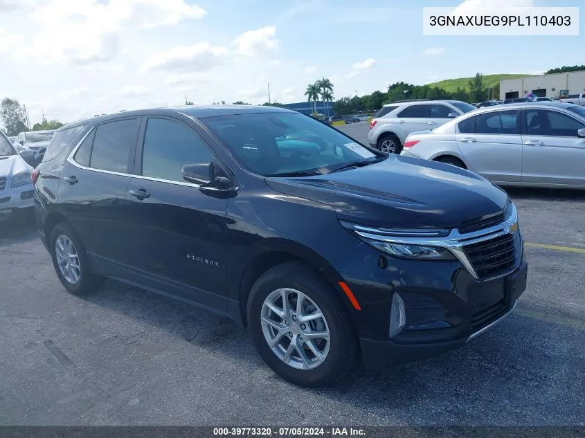 2023 Chevrolet Equinox Awd Lt VIN: 3GNAXUEG9PL110403 Lot: 39773320