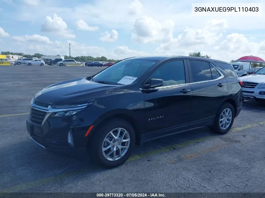 2023 Chevrolet Equinox Awd Lt VIN: 3GNAXUEG9PL110403 Lot: 39773320