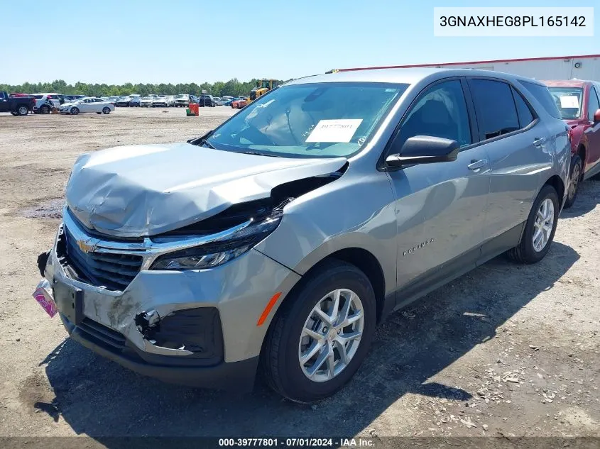 2023 Chevrolet Equinox Fwd Ls VIN: 3GNAXHEG8PL165142 Lot: 39777801