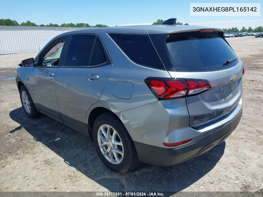 2023 Chevrolet Equinox Fwd Ls VIN: 3GNAXHEG8PL165142 Lot: 39777801