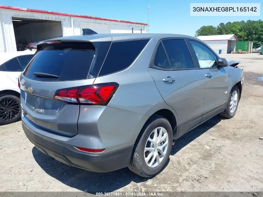 2023 Chevrolet Equinox Fwd Ls VIN: 3GNAXHEG8PL165142 Lot: 39777801