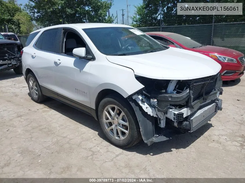 2023 Chevrolet Equinox Fwd Lt VIN: 3GNAXKEG0PL156061 Lot: 39789773