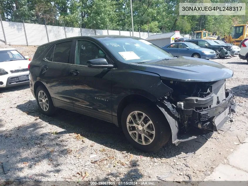 2023 Chevrolet Equinox Awd Lt VIN: 3GNAXUEG4PL248317 Lot: 39867931