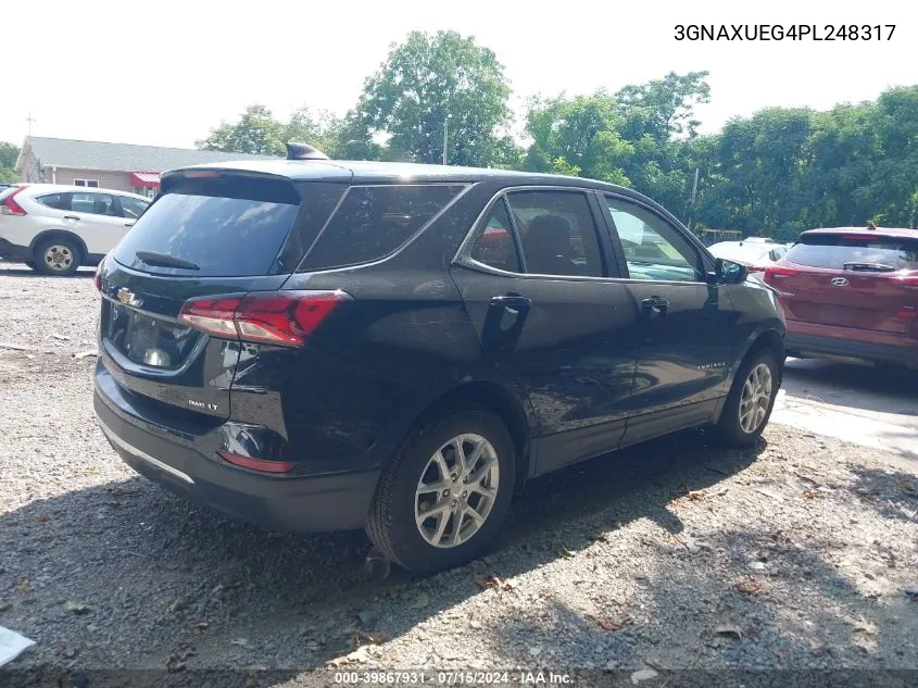 2023 Chevrolet Equinox Awd Lt VIN: 3GNAXUEG4PL248317 Lot: 39867931