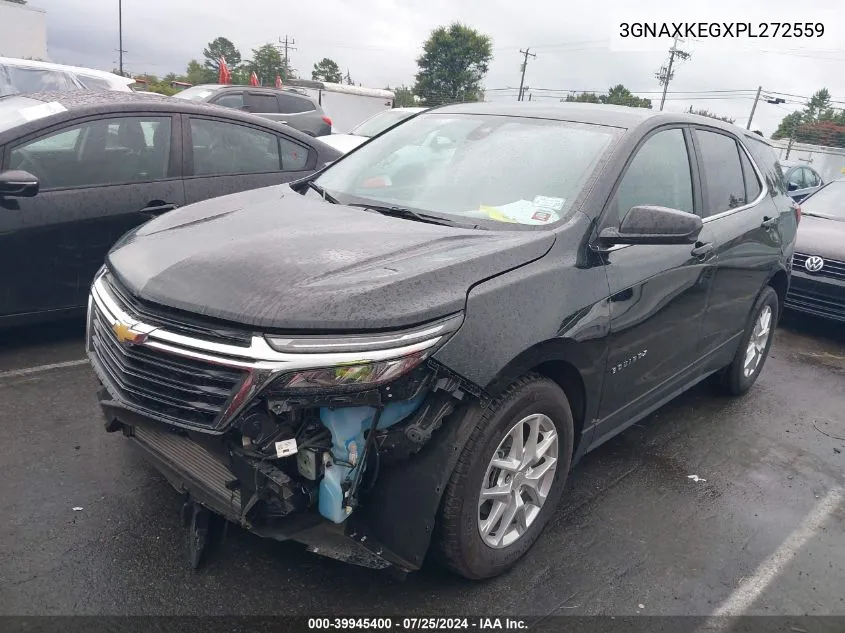 2023 Chevrolet Equinox Fwd Lt VIN: 3GNAXKEGXPL272559 Lot: 39945400