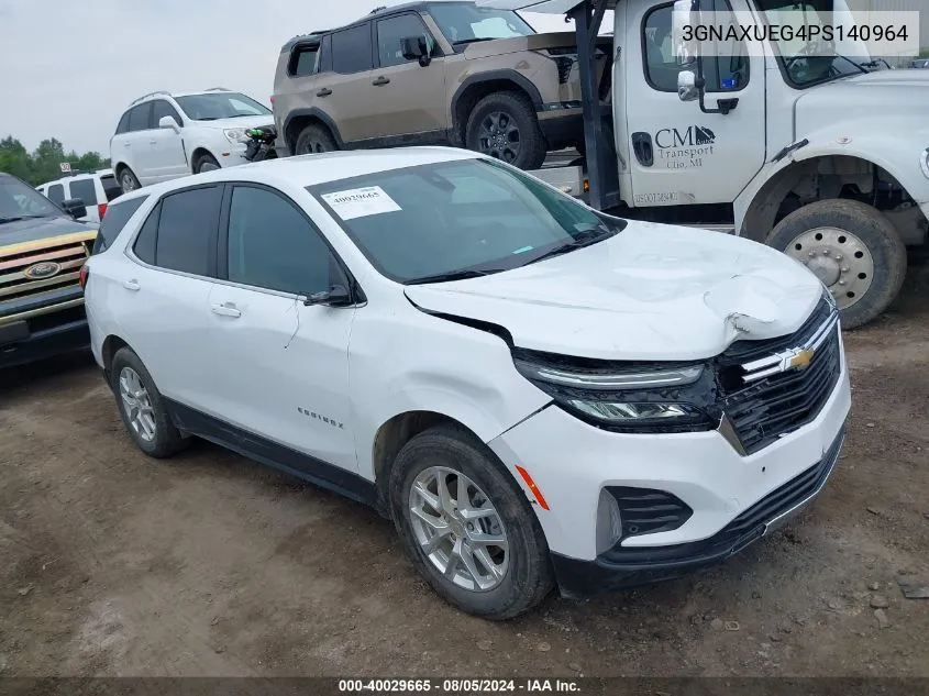 2023 Chevrolet Equinox Awd Lt VIN: 3GNAXUEG4PS140964 Lot: 40029665