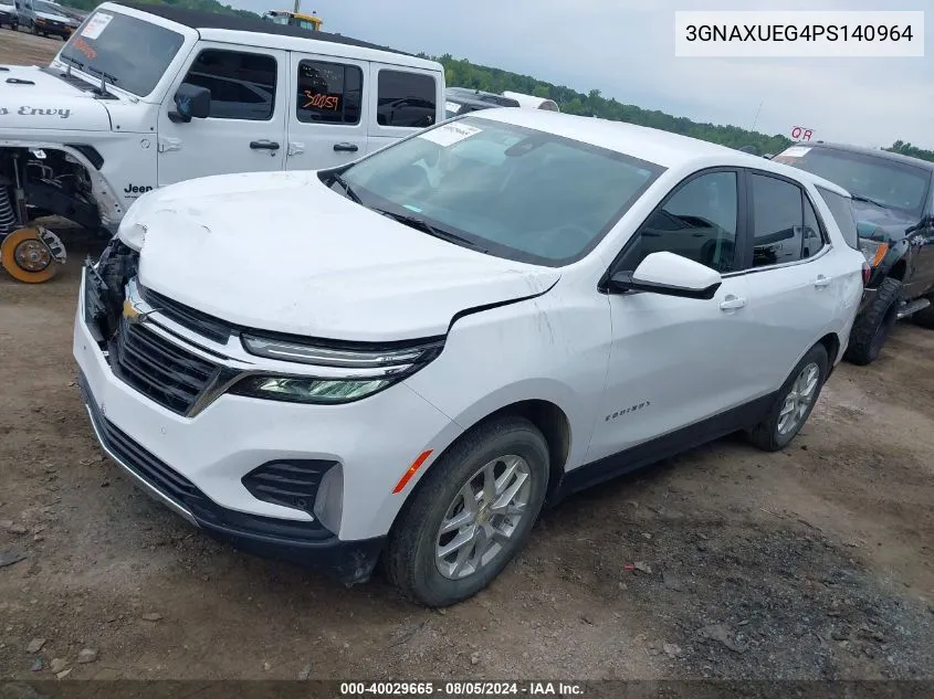 2023 Chevrolet Equinox Awd Lt VIN: 3GNAXUEG4PS140964 Lot: 40029665