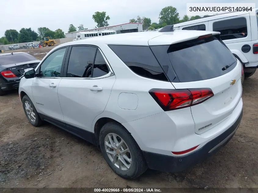 2023 Chevrolet Equinox Awd Lt VIN: 3GNAXUEG4PS140964 Lot: 40029665