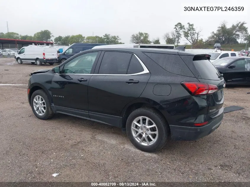 2023 Chevrolet Equinox Awd 2Fl VIN: 3GNAXTEG7PL246359 Lot: 40082709