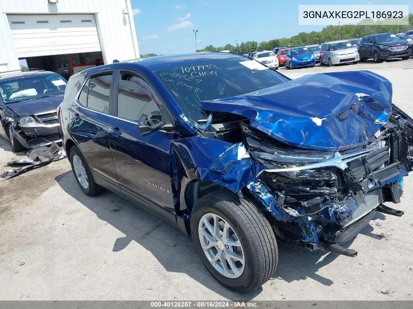 2023 Chevrolet Equinox Fwd Lt VIN: 3GNAXKEG2PL186923 Lot: 40128287