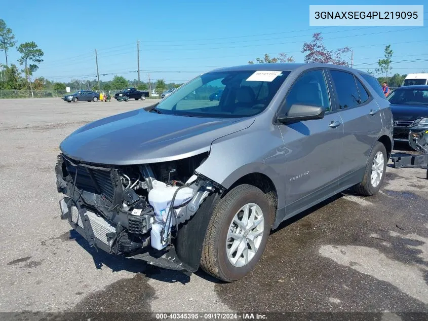 3GNAXSEG4PL219095 2023 Chevrolet Equinox Awd Ls