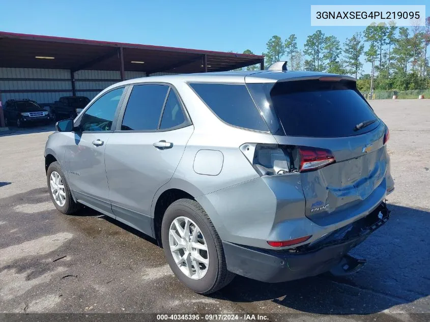 3GNAXSEG4PL219095 2023 Chevrolet Equinox Awd Ls