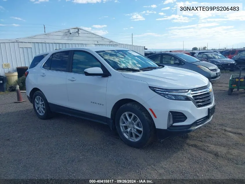 2023 Chevrolet Equinox Awd 2Fl VIN: 3GNAXTEG9PS206483 Lot: 40415817