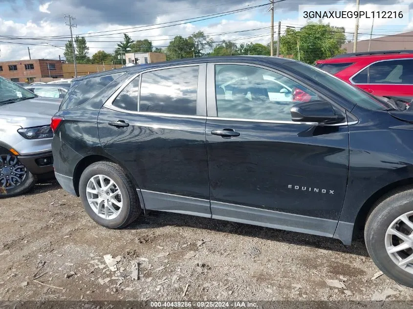 2023 Chevrolet Equinox Awd Lt VIN: 3GNAXUEG9PL112216 Lot: 40439286