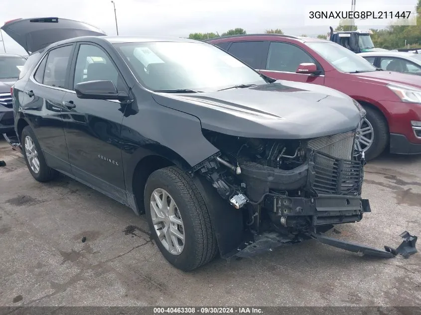 3GNAXUEG8PL211447 2023 Chevrolet Equinox Lt