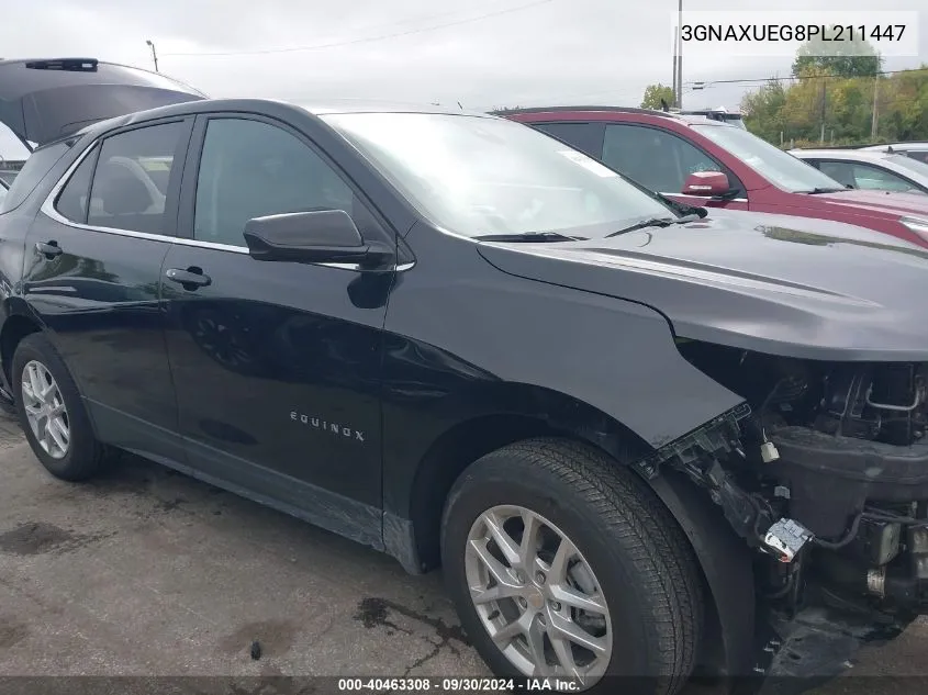 2023 Chevrolet Equinox Lt VIN: 3GNAXUEG8PL211447 Lot: 40463308