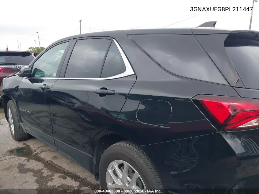 3GNAXUEG8PL211447 2023 Chevrolet Equinox Lt