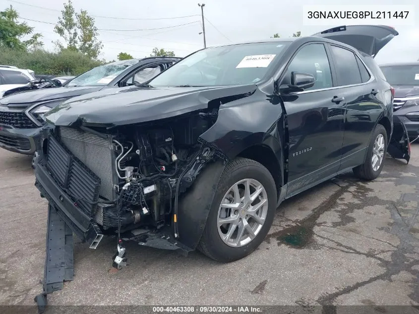 2023 Chevrolet Equinox Lt VIN: 3GNAXUEG8PL211447 Lot: 40463308