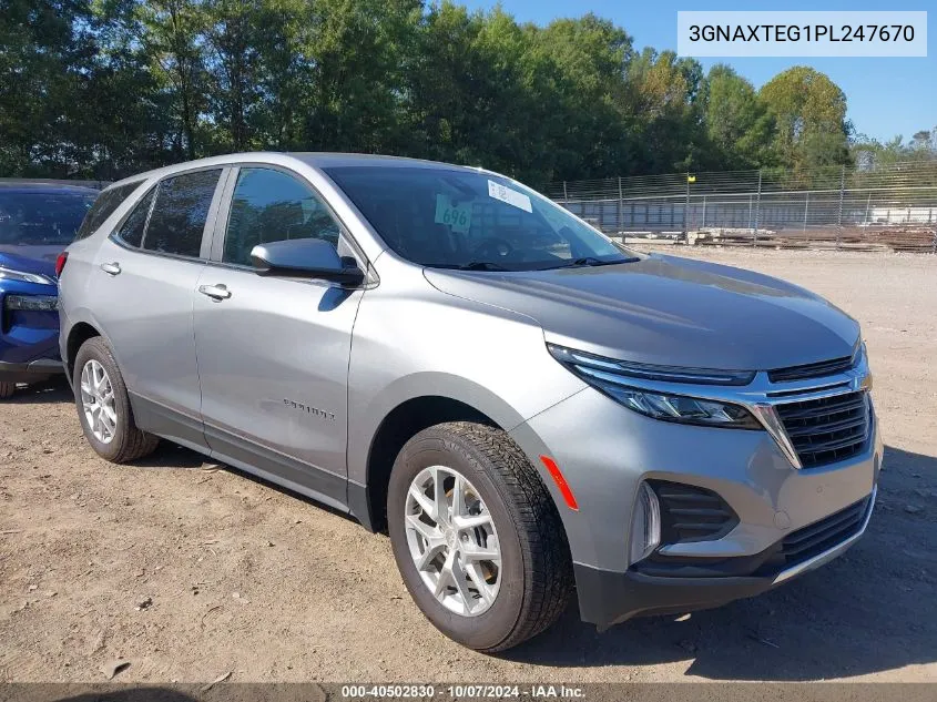 2023 Chevrolet Equinox Awd 2Fl VIN: 3GNAXTEG1PL247670 Lot: 40502830