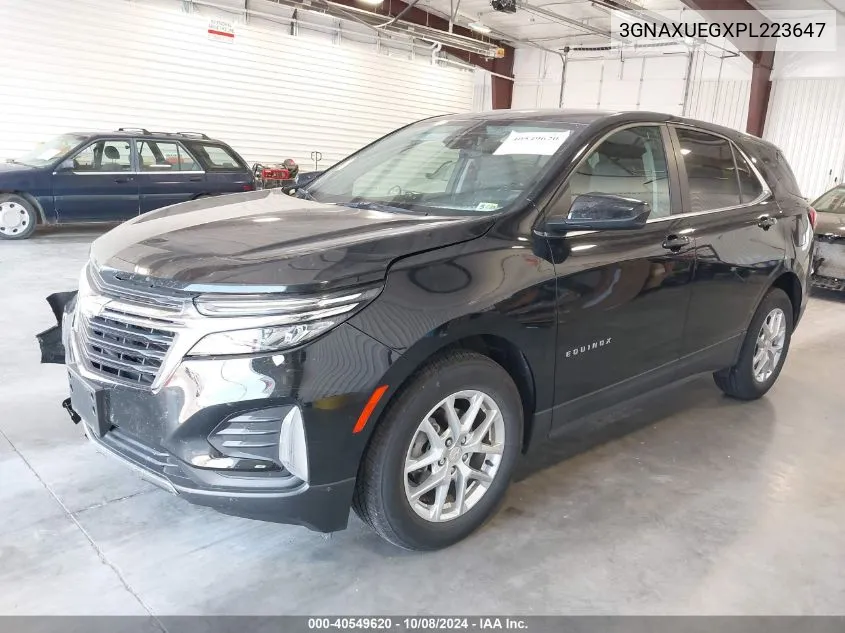 2023 Chevrolet Equinox Lt VIN: 3GNAXUEGXPL223647 Lot: 40549620