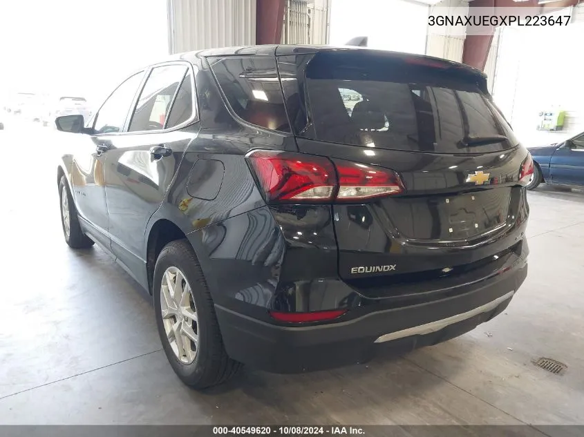 2023 Chevrolet Equinox Lt VIN: 3GNAXUEGXPL223647 Lot: 40549620