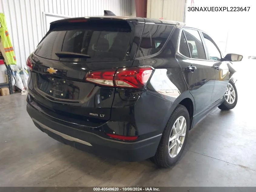 3GNAXUEGXPL223647 2023 Chevrolet Equinox Lt