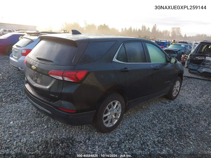 3GNAXUEGXPL259144 2023 Chevrolet Equinox Awd Lt