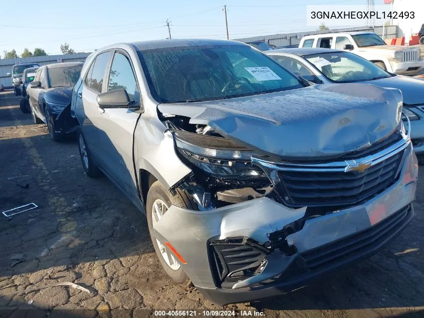 2023 Chevrolet Equinox Ls VIN: 3GNAXHEGXPL142493 Lot: 40556121