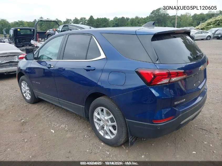 2023 Chevrolet Equinox Awd Lt VIN: 3GNAXUEG5PL120605 Lot: 40604025