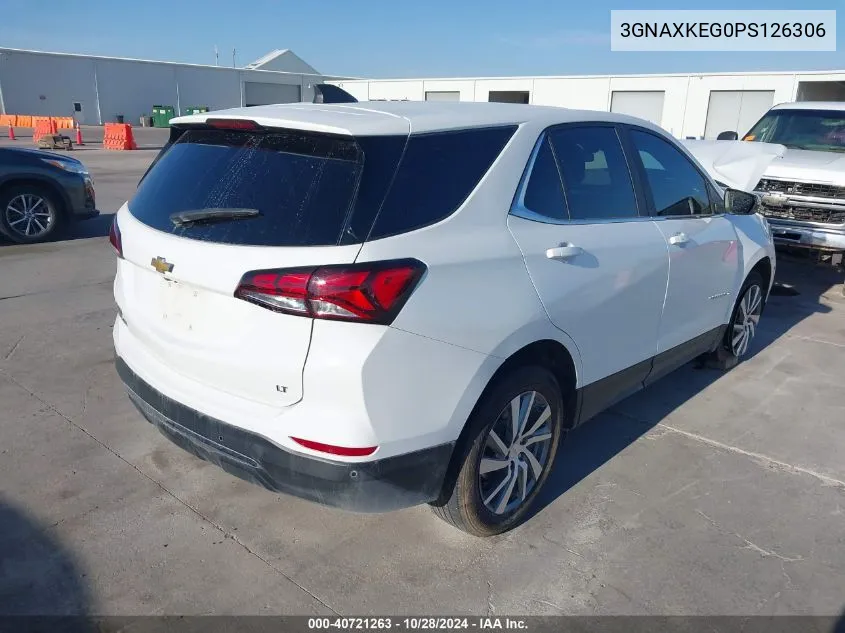 2023 Chevrolet Equinox Fwd Lt VIN: 3GNAXKEG0PS126306 Lot: 40721263