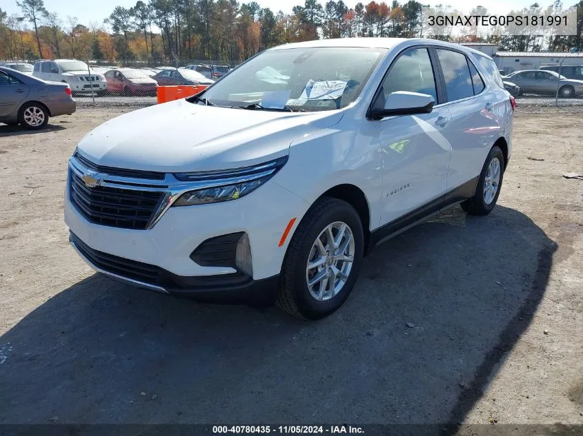 2023 Chevrolet Equinox Awd 2Fl VIN: 3GNAXTEG0PS181991 Lot: 40780435