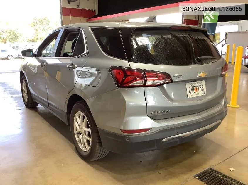 2023 Chevrolet Equinox Lt VIN: 3GNAXJEG0PL126066 Lot: 40794220