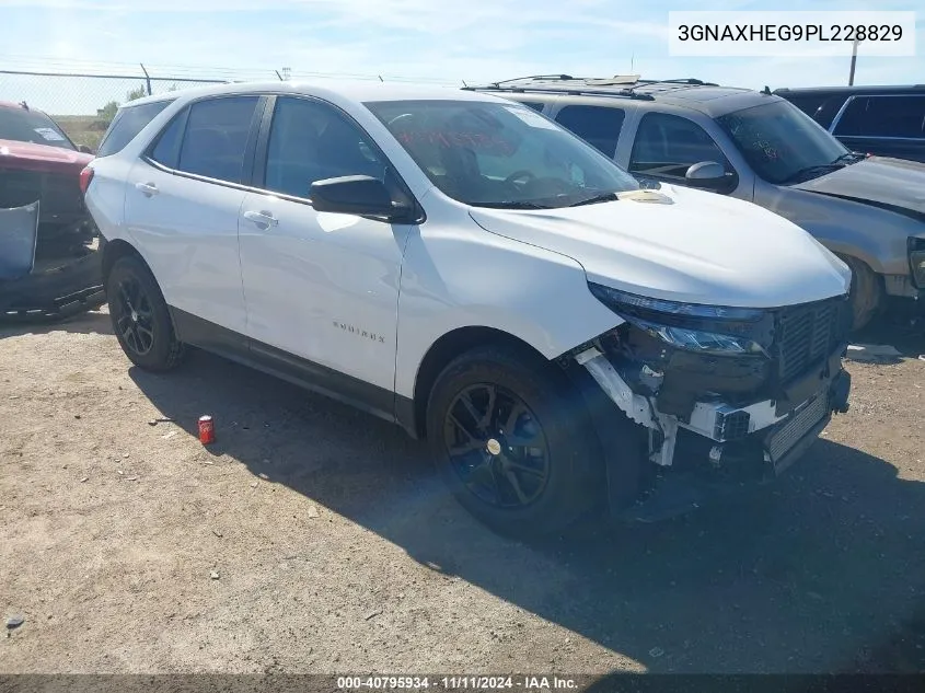 2023 Chevrolet Equinox Ls VIN: 3GNAXHEG9PL228829 Lot: 40795934