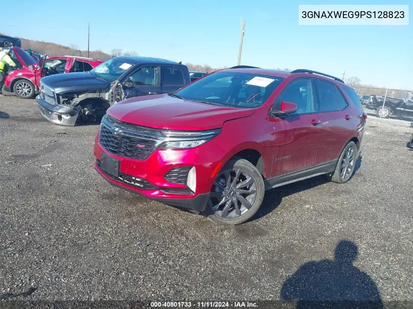 2023 Chevrolet Equinox Awd Rs VIN: 3GNAXWEG9PS128823 Lot: 40801733