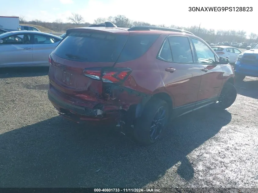 2023 Chevrolet Equinox Awd Rs VIN: 3GNAXWEG9PS128823 Lot: 40801733