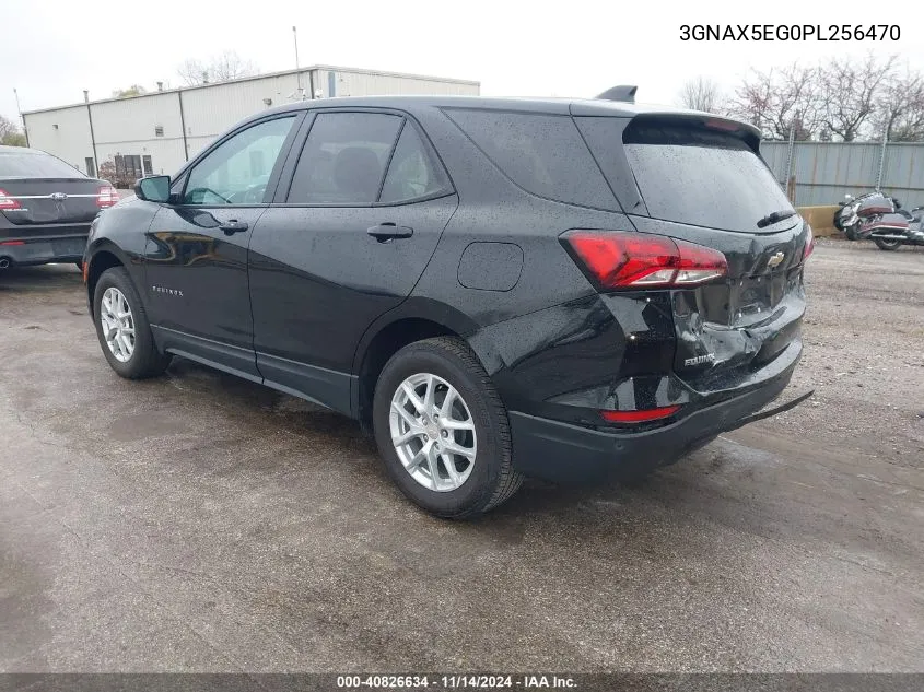 2023 Chevrolet Equinox Awd 1Fl VIN: 3GNAX5EG0PL256470 Lot: 40826634