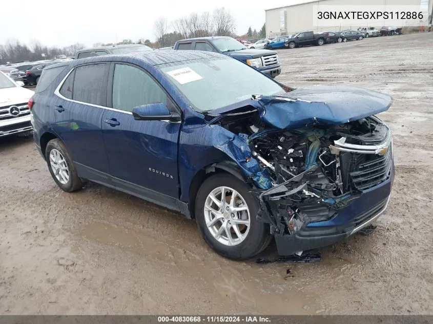 2023 Chevrolet Equinox Awd 2Fl VIN: 3GNAXTEGXPS112886 Lot: 40830668